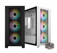 Case Cooler Master ELITE 301 kính cường lực bên hông USB TYPE C (3 FAN TRƯỚC)