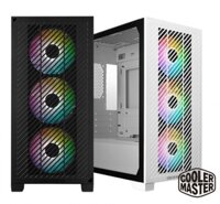 Case Cooler Master ELITE 301 kính cường lực bên hông USB TYPE C (3 FAN TRƯỚC)