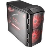 CASE COOLER MASTER H500 (Iron Grey)  kính cường lực bên hông   lưới / mica phía trước