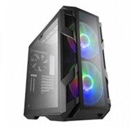 Case Cooler Master MASTERCASE H500M (kính cường lực bên hông) Mặt trước : lưới và kính có thể thay đ