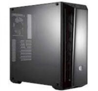 Case Cooler Master MB 520 / 511 TG RED TRIM  mặt trước trong suốt kính cường lực bên hông