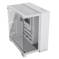 Case Corsair 6500X Tempered Glass Mid Tower White