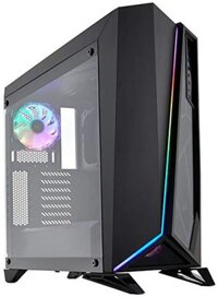 Case Corsair Carbide Series SPEC OMEGA RGB Mid Tower Tempered Glass Gaming — Black (CC-9011140-WW) _1118KT