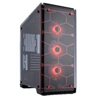 Case Corsair Crystal 570X Red RGB - Tempered Glass