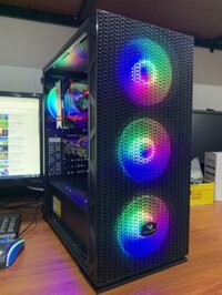 Case Dual xeon: Main X99 Dual, E5 2673 V3, Ram 48G, VGA  4G