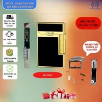 Case Dupont đẹp, giá rẻ , TẶNG 5 ĐÁ ZIPPO  (DP2CHEDODENVANG)  Chất liệu Đồng Thau ,Mẫu Đa Dạng