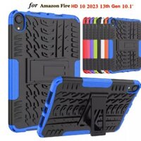 Case For Amazon Fire HD 10 13th 2023 Dazzle Armor Kickstand shockproof Case For Amazon Kindle All-New Fire HD 10 2023 13th Gen 10.1" Case