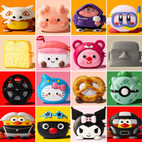 Case for Beats Studio Buds+ Protective Silicone Cute Cartoon Covers Beats Studio Buds Wireless Earbuds Shell TWS Headphone Portable