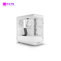 Case Hyte Y40 Snow White – Vỏ case trắng kính cong, dựng VGA dọc, hỗ trợ radiator 360mm