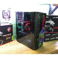 Case i5 4690s ram 8G GTX1050ti led RBG