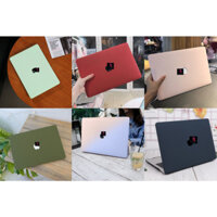 case macbook, ốp macbook nhiều màu(tặng kèm nút bịt bụi. + kẹp gãy sạc)