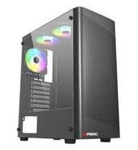 CASE MAGIC GM-02 BLACK CÓ SẴN 3 FAN (ATX)