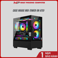 CASE MAGIC MIX-TOWER (M-ATX) - Hàng Chính Hãng