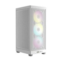 Case máy tính Corsair 2000D RGB Airflow Mini ITX White