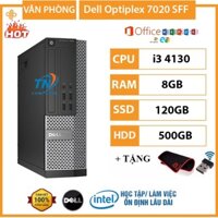 Case Máy Tính Để Bàn Dell Core i3 4130 Ram 8GB Ổ Cứng SSD 120GB, HDD 500GB - Bảo Hành 12 Tháng
