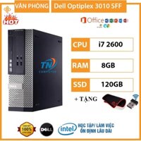 Case Máy Tính Để Bàn Dell Optiplex 3010 Core i7 2600 Ram 8GB, Ổ Cứng SSD 120GB  Bảo Hành 1 Năm