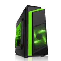 Case máy tính SAMA E-Sport F2 Black - Green