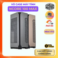 Case mini CoolerMaster NCORE100 MAX - có Sẵn nguồn SFX 850W + tản AIO 120mm (Grey/Bronze)|BH2năm