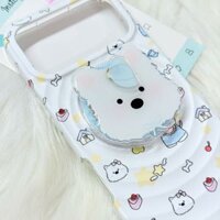 Case Ốp điện thoại iPhone Chó Trắng Cute Magsafe Basic iPhone 17/16/15/14/13/12/Pro/Promax