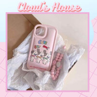 Case Ốp diện thoại iPhone Phao bóng CUTE BABY Hồng iPhone 11/12/13/14/Plus/Pro/Promax