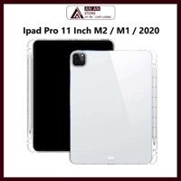 Case Ốp Lưng Cho Ipad Pro 11 Inch M2 / M1 / 2020 Chống Sốc Trong Có Khe cho Pencil