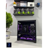 CASE PC MÁY TÍNH BỂ CÁ CHƠI GAME KÈM FAN ĐỔI MÀU