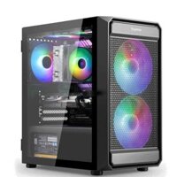 Case SEGOTEP ARTIST 2F RGB Black (Sẵn 2 fan RGB)