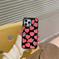 [Case TIFY] Ốp điện thoại iPhone 15 14 Pro Max Love Heart chất lượng cao cho iPhone 13 12 Pro Max Ốp điện thoại PC cứng iPhone 14 15 Plus Ốp điện thoại chống sốc trong suốt iPhone 11