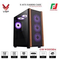 CASE VSP E-ATX GAMING C19 WOODEN