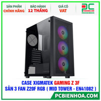 CASE XIGMATEK GAMING Z 3F - SẴN 3 FAN Z20F RGB ( MID TOWER - EN41082 )