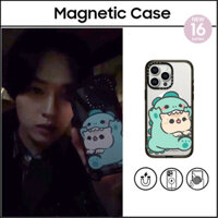 Caseti Stray Kids Lee Know Bobo Dino Nhựa Cứng Acrylic Ốp Lưng Cho iPhone 16 11 12 13 14 15 Plus Pro Max Vỏ