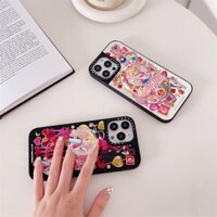 Casetifg Ốp Điện Thoại Cao Cấp Có Vòng Đỡ Nam Châm Hình Thủy Thủ Mặt Trăng Cho iphone 15 14 13 12 pro max plus samsung huawei Giá Đỡ