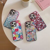 Casetifg Thương Hiệu Hello Kitty Cat Cotton Candy Ốp Điện Thoại Có Hộp Cho iPhone 11 12 13 14 15 Pro Max 14 15 Plus Màu Gradient Vỏ Chống Sốc Bảo Vệ Ốp Lưng Cứng Silicon
