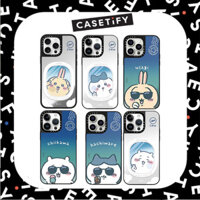 Case.tify Cặp Đôi Đáng Yêu Gương Trang Điểm Chikawa Graffiti Ốp Lưng Điện Thoại Iphone 15 16 Pro Max / Iphone 14 Pro Max / Iphone 13 Pro Max / Iphone 12 Pro Max Iphone 11