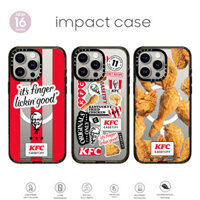Casetify KFC Kentucky Fried Chicken Hard Plastic Acrylic Case Dành Cho iPhone 16 11 12 13 14 15 Plus Pro Max Vỏ Từ Tính Thời Trang