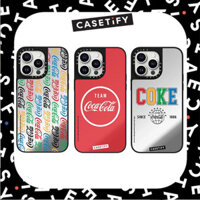 Casetify Ngộ nghĩnh Coke Uống Gương Trang Điểm Ốp Lưng Điện Thoại Iphone 15 16 Pro Max / Iphone 14 Pro Max / Iphone 13 Pro Max / Iphone 12 Pro Max Iphone 11