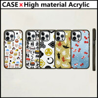 Casetify Nhật Bản Giới Hạn Sushi Cá May Mắn Miếng Dán iPhone Dành Cho 11 12 13 14 15 Pro Max 15 Plus Nhựa Acrylic TPU Bên Chữ Cái Chống Sốc Ốp điện thoại Vỏ Phong Cách INS