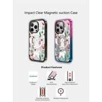 Casetify X Giáng Sinh Samoyed Hút Từ Tính Cứng Acrylic Ốp Lưng Cho Apple IPhone 12 13 14 15 16 Pro Max Plus Có Hộp