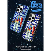 Casetify X Gundam RX-78-2 Ốp Lưng Gundam Hút Từ Tính Cứng Acrylic Ốp Lưng Cho Apple IPhone 12 13 14 15 16 Pro Max Plus Có Hộp