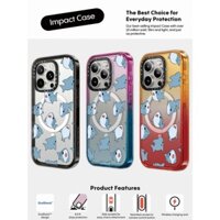 Casetify X Ốp Lưng Cá Mập Cạnh Đen Đào Haze Cotton Kẹo Bộ Sưu Tập Màu Sắc Trong Suốt Cứng Ốp Lưng Tác Động Cho Apple IPhone 12 13 14 15 16 Pro Max Plus Có Hộp