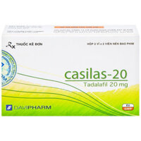 Casilas 20mg trị rối loạn cương dương  – CÔNG TY CỔ PHẦN NHÀ THUỐC NHÂN DÂN – PHƯỢNG HOÀNG