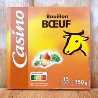 CASINO [Hộp BÒ 150g] VIÊN NẤU NƯỚC DÙNG VỊ BÒ [GERMANY] Beef Seasoning Cubes