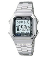Casio A178WA-1A - Uy tín từ 2009, Tem vàng chống giả, Bảo hành 1 năm, Pin miễn phí trọn đời