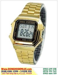 Casio A178WGA-1ADF; Đồng hồ điện tử Casio A178WGA-1ADF chính hãng| Bảo hành 2 năm