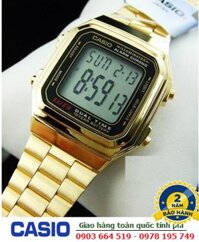 Casio A178WGA-1ADF, Đồng hồ điện tử Casio A178WGA-1ADF chính hãng| Bảo hành 2 năm