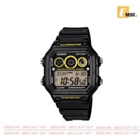 Casio AE-1300WH-1A - Kính nhựa - Đồng hồ nam - Điện Tử - Size mặt 42mm