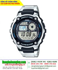 Casio AE-2100WD-1AVDF; Đồng hồ điện tử dây Kim loại Casio AE-2100WD-1AVDF