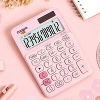 Casio Calculator MS-20uc Cute Fashion Casio Calculator Pink White Collar Business Office Tax Rate Scfg