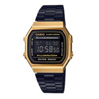 CASIO CLASSIC A168WEGB-1B BLACK GOLD