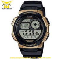 CASIO DÂY VỎ NHỰA PIN 10 NAM DIGITAL AE-1000W-1A3VDF